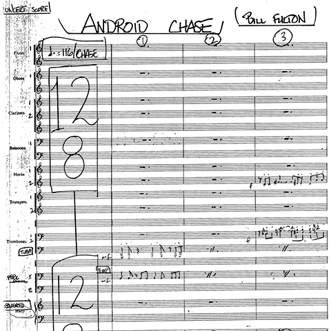 Android Chase orchestral composition by Bill Fulton pdf