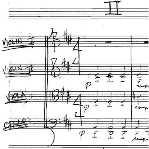 String Quartet in A Major 2nd movement by Bill Fulton pdf