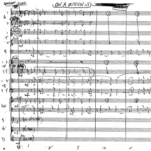 On A Mission big band arrangement by Bill Fulton pdf