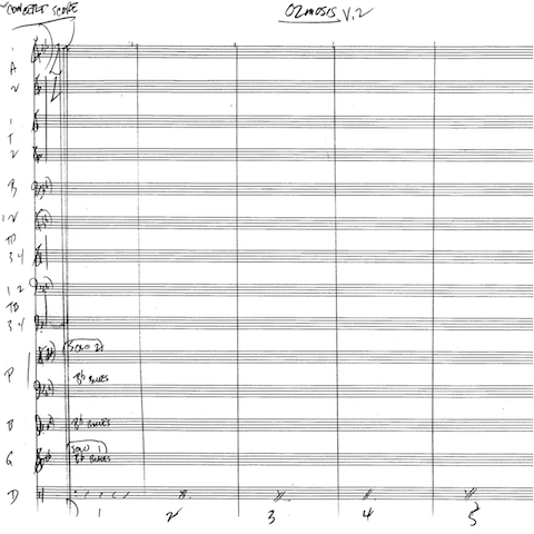 Ozmosis (Osmosis) big band arrangement by Bill Fulton pdf