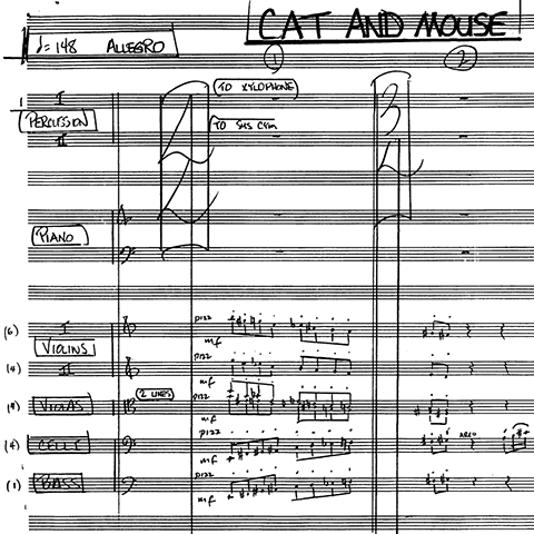 Cat And Mouse for orchestra by Bill Fulton pdf